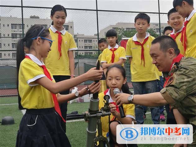 少年榜樣 中國力量——記棠外附小五年級國防教育活動