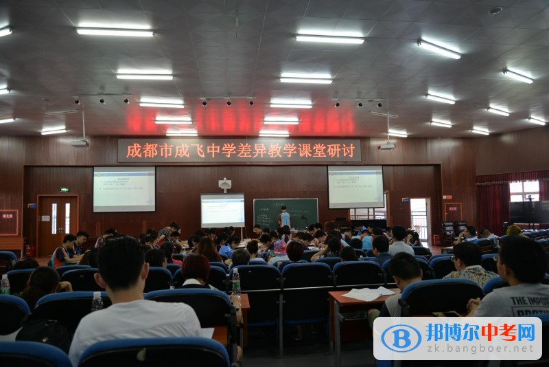湖南長沙教育考察團一行到訪成都市成飛中學