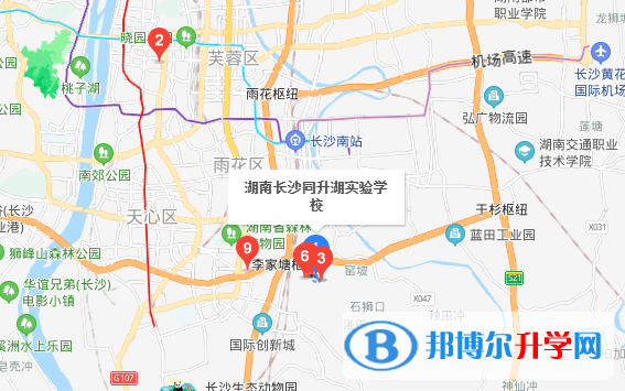 湖南長沙同升湖國際實驗學校地址在哪里
