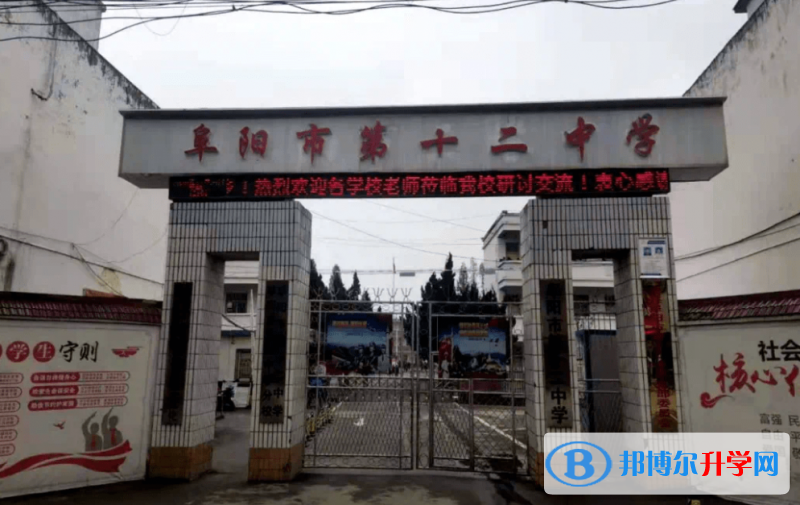 阜陽十二中、匯文中學錄取分數線(2023年參考)